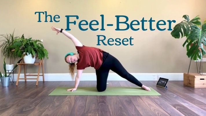 The Feel Better Reset yoga class, The Yoga Revolution